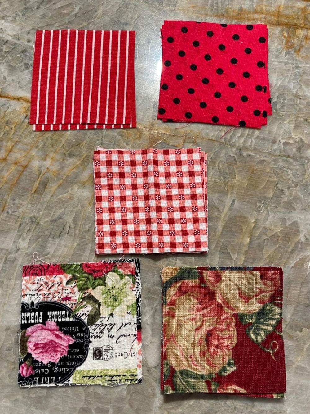 3" Inch Quilt Squares 24 Count
